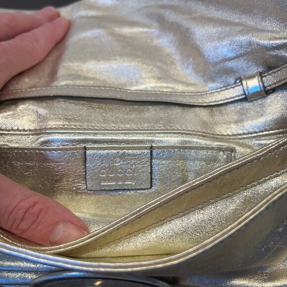 Gucci Gold Clutch - Picture 6 of 17